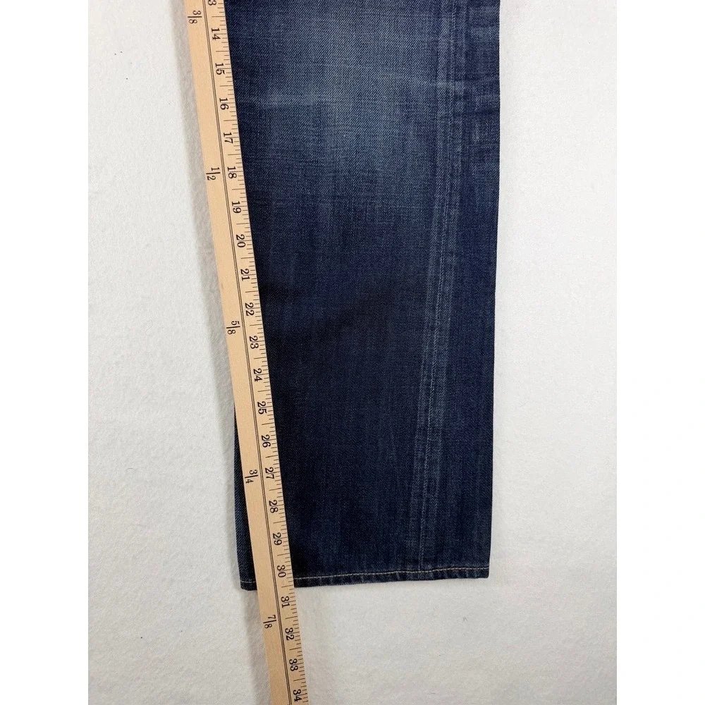 &Denim Men's Straight Leg Jeans 32x32 Button Fly Regular Waist
